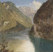 Frederic E.Church Koenigssee,Bavaria oil painting picture wholesale